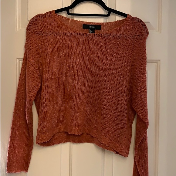 Forever 21 Sweaters - Forever21 crop sweater NWOT